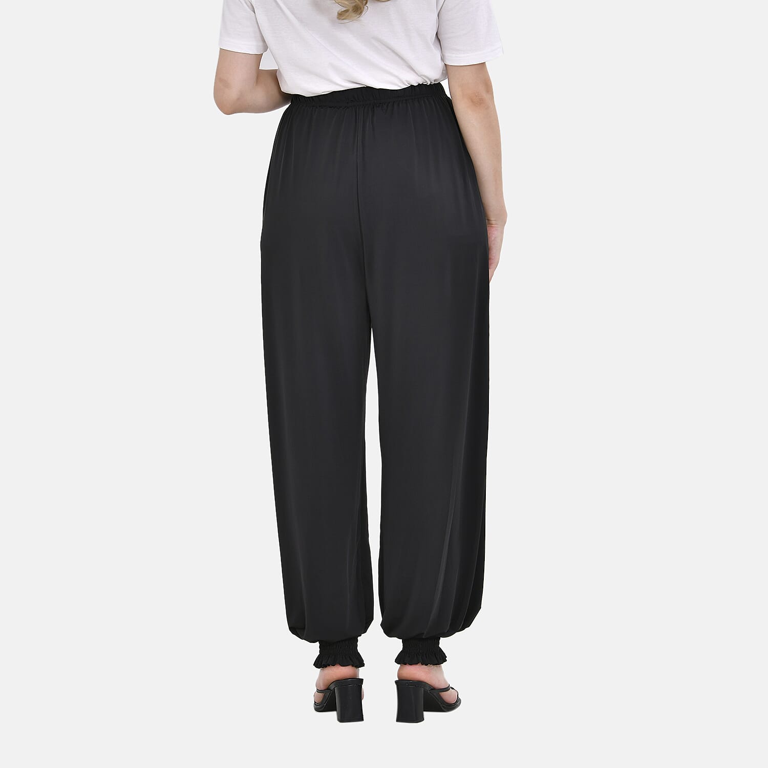 Tamsy Solid Trouser - Black