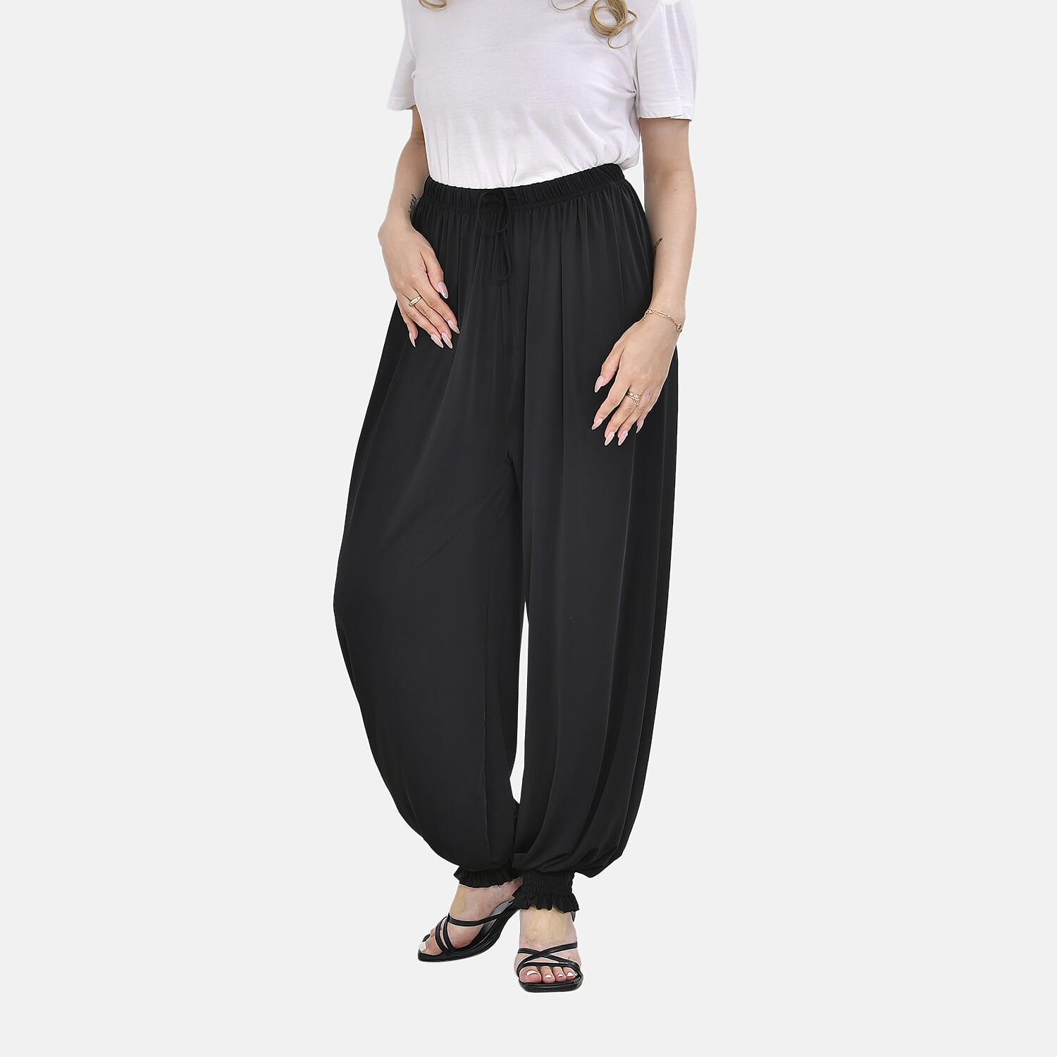 Tamsy Solid Trouser - Black