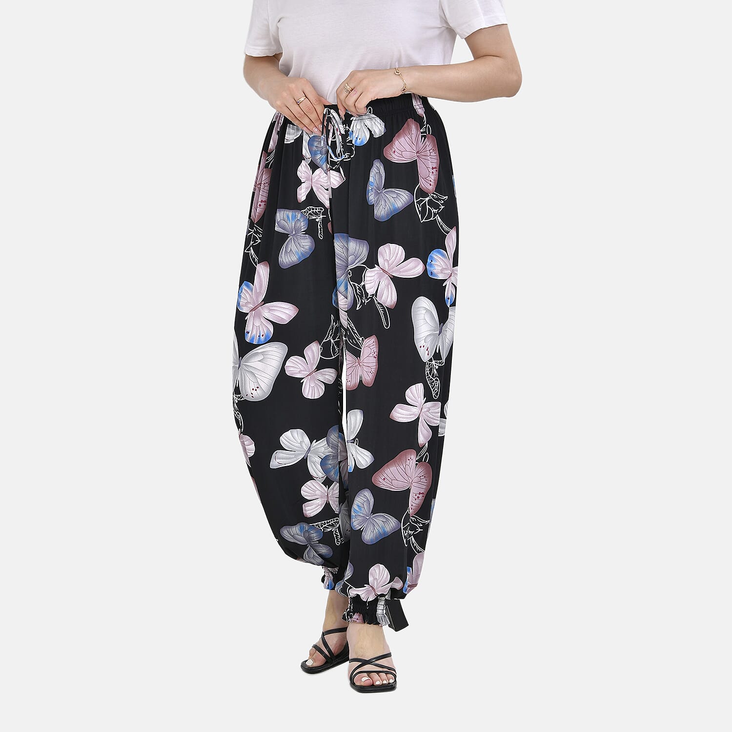 Tamsy Solid Trouser - Black