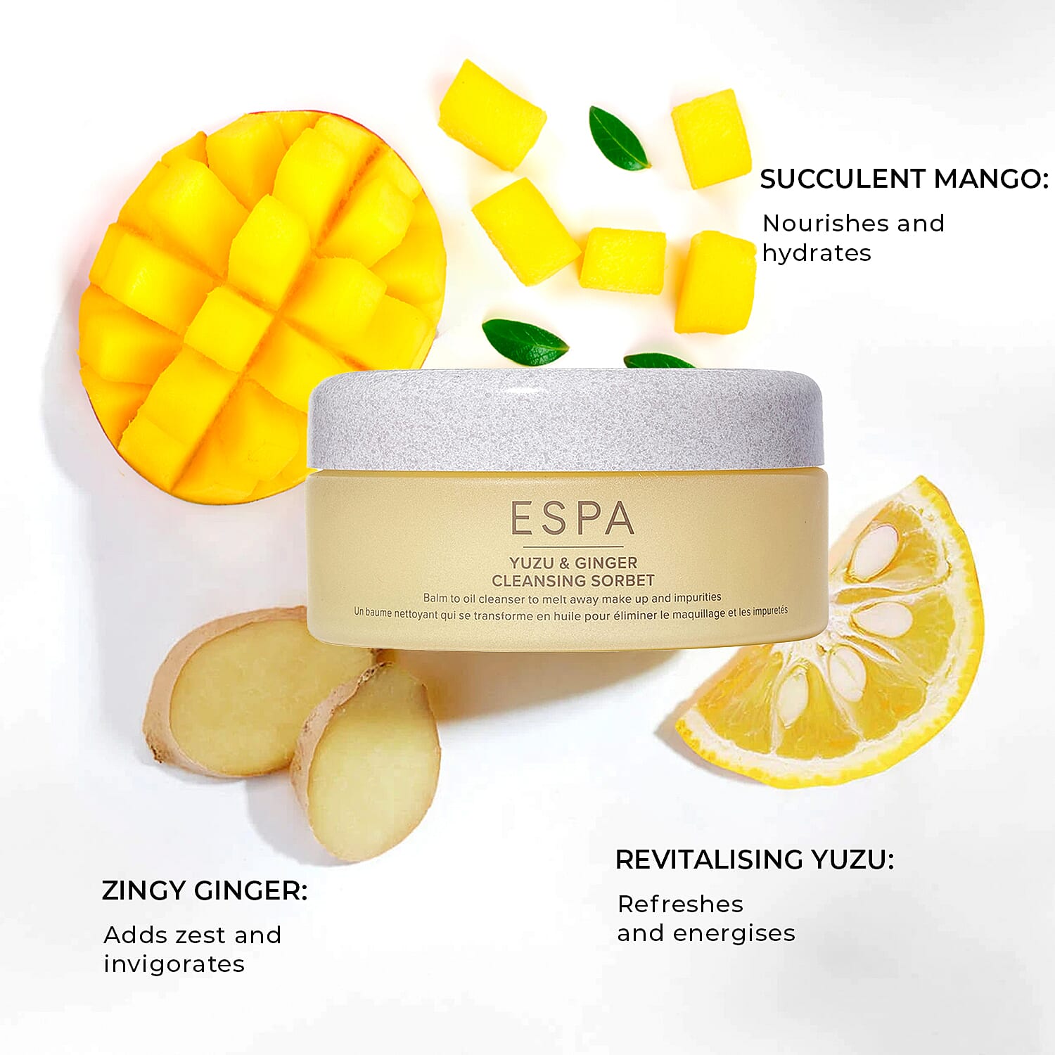 ESPA Yuzu - Ginger Cleansing Sorbet 100ml