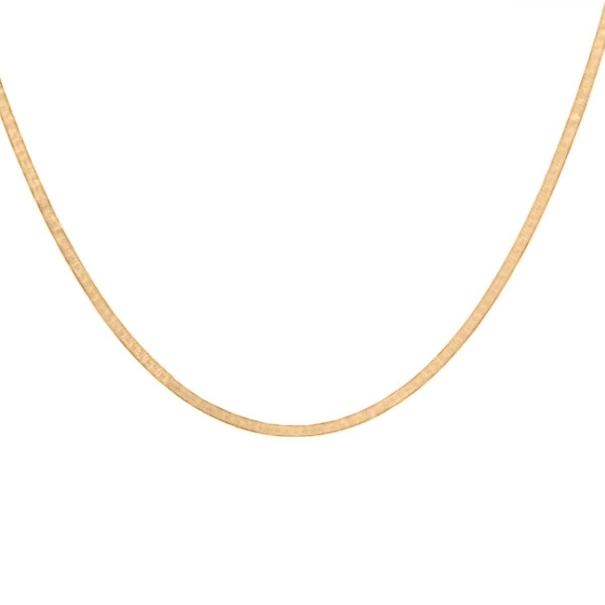 Vicenza Closeout - 9K Yellow Gold Herringbone Chain (Size - 20), Gold Wt. 7.50 Gms