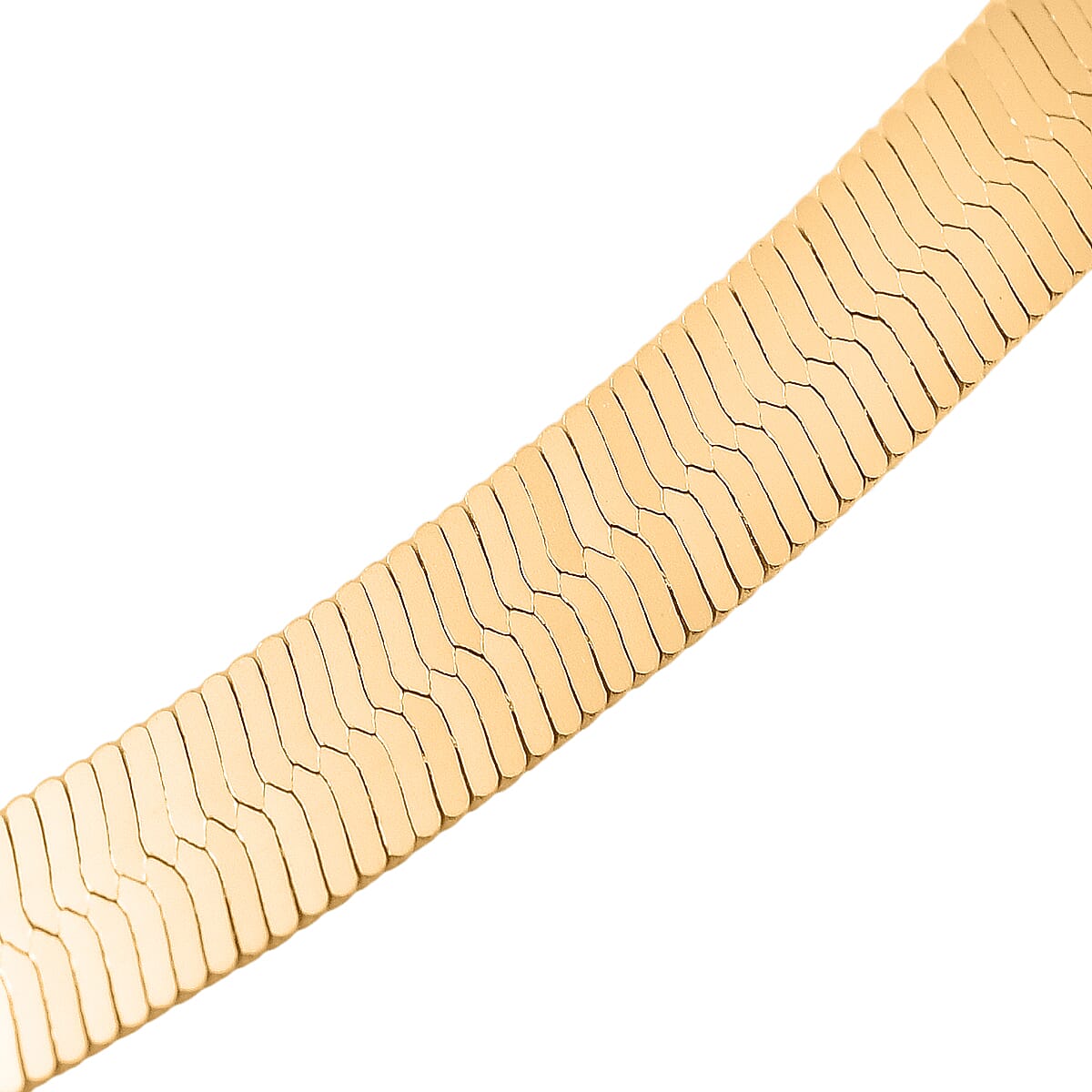 Vicenza Closeout - 9K Yellow Gold Herringbone Chain (Size - 20), Gold Wt. 7.50 Gms