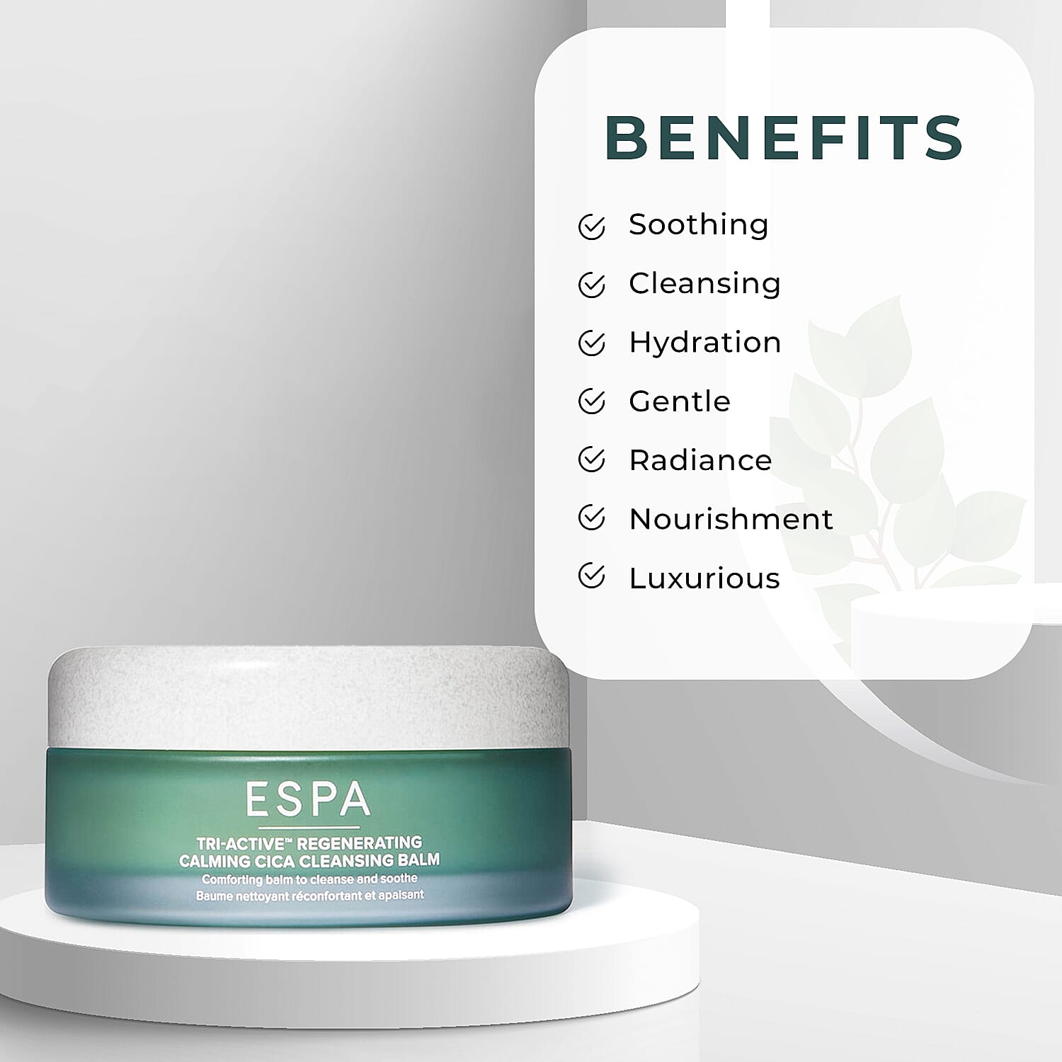 ESPA Triactive Regenerating Calming CICA Cleansing Balm 100gm