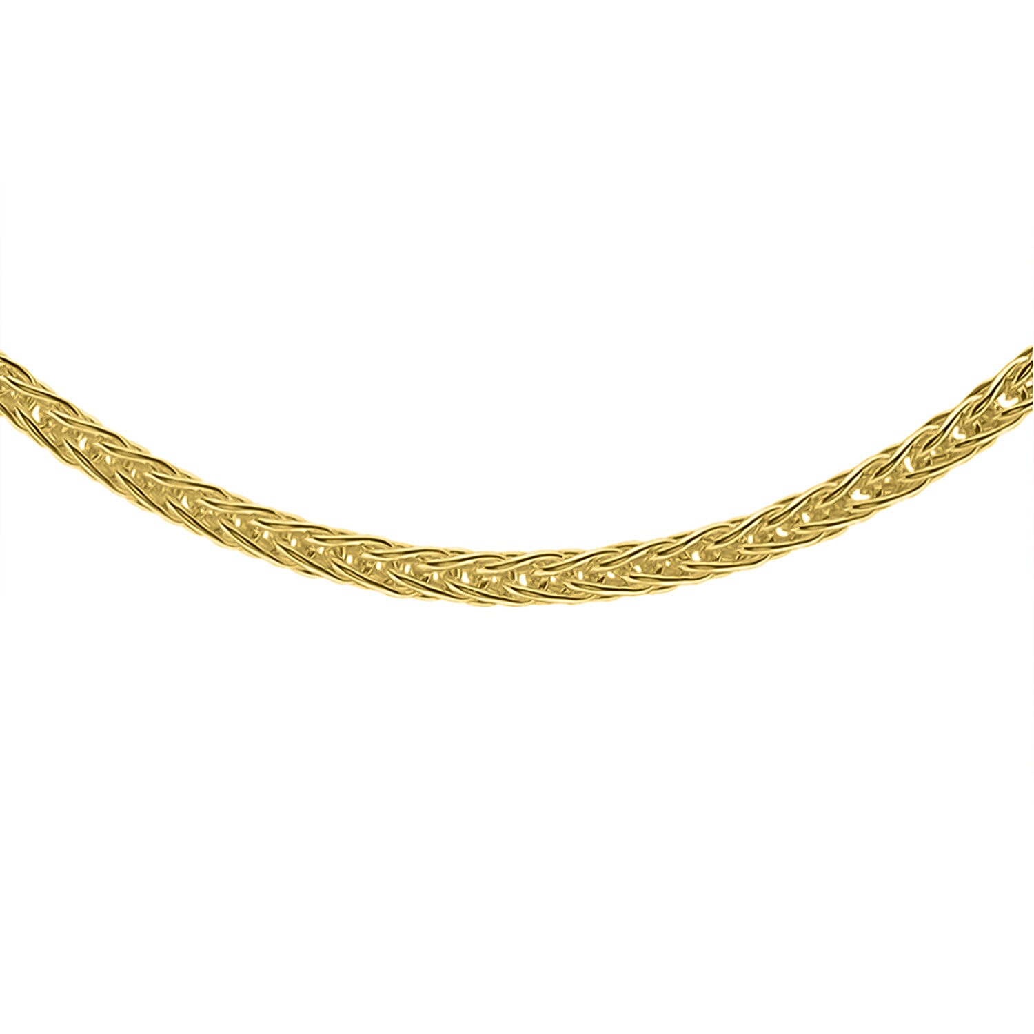 9K Yellow Gold SPIGA Necklace(Size - 18),  Gold Wt. 6.75 Gms
