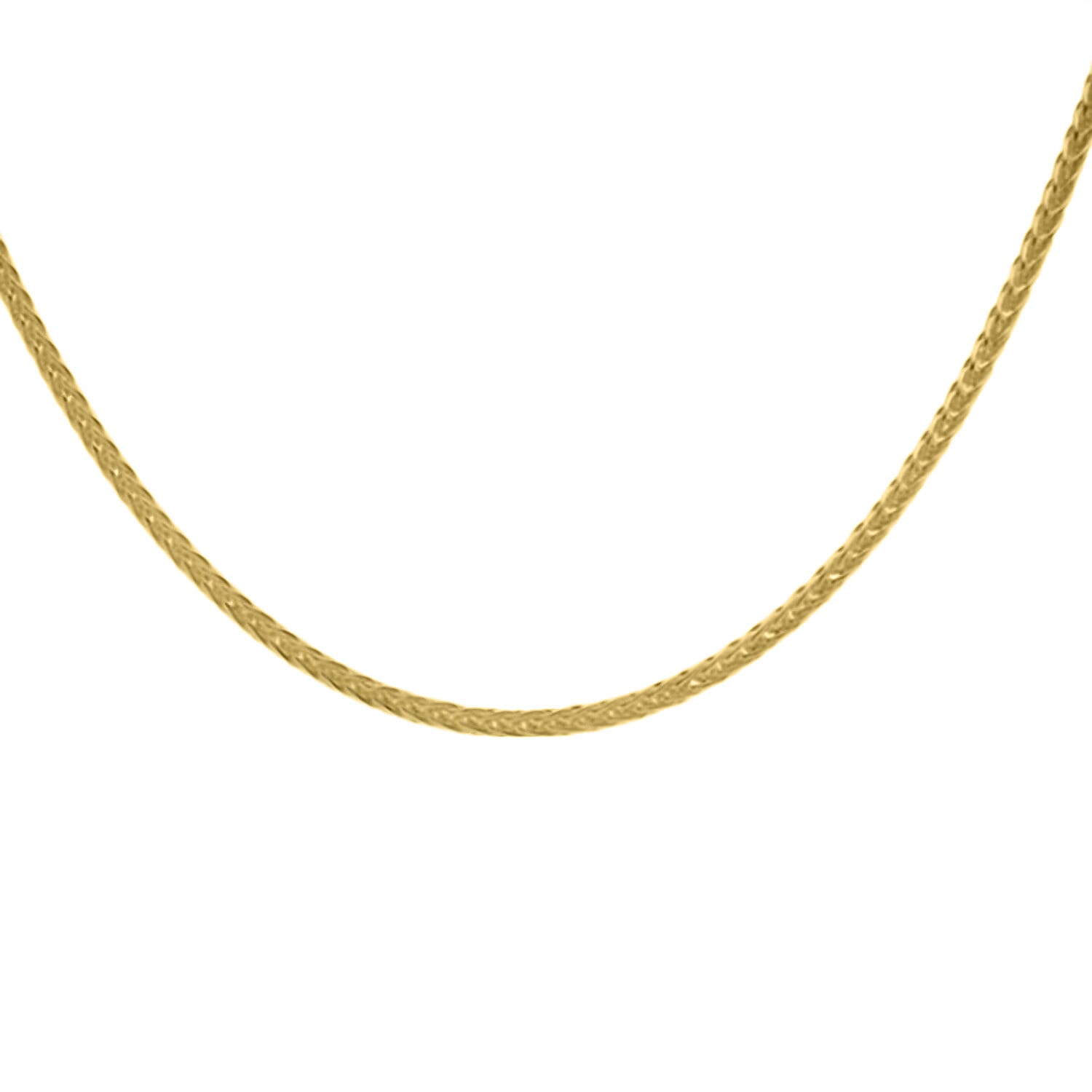 9K Yellow Gold SPIGA Necklace(Size - 18),  Gold Wt. 6.75 Gms