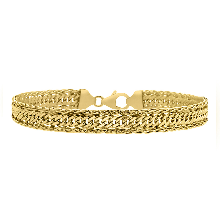 LIMITED EDITION - 9K Yellow Gold CURB SPIGA Bracelet (Size - 7), Gold Wt. 5.20 Gms