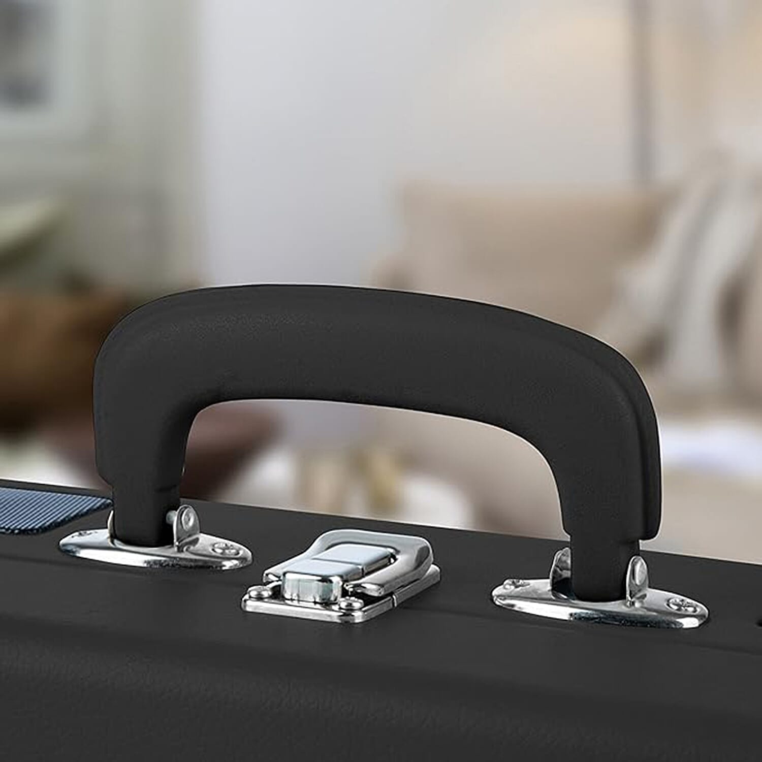 AKAI Retro Rechargeable Turntable (Plays- 33, 45 and 78RPM Vinyls) Also With Bluetooth - Black