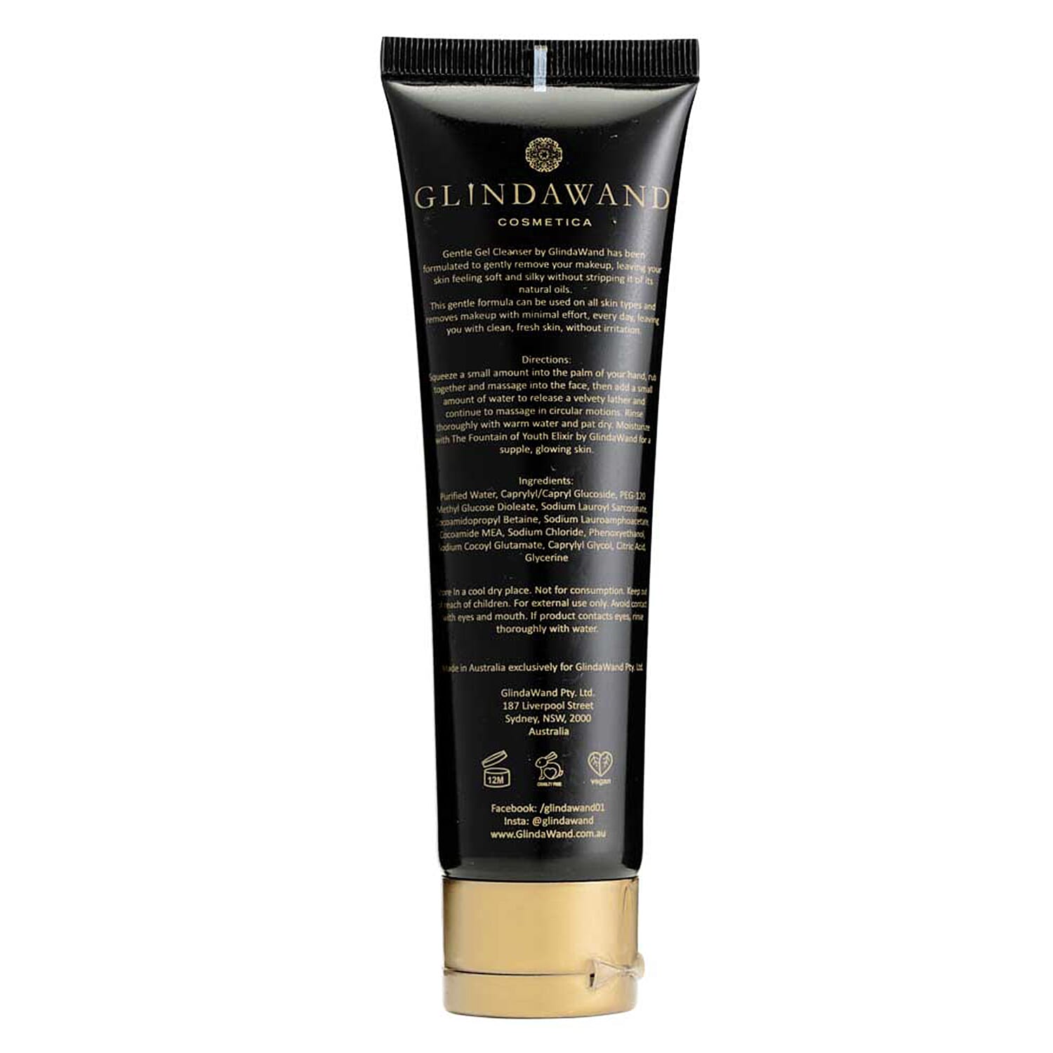 Glindawand Foundation Set (Incl. Gel Cleanser, Concealer, Brush, Complex Elixir and Beauty Blender