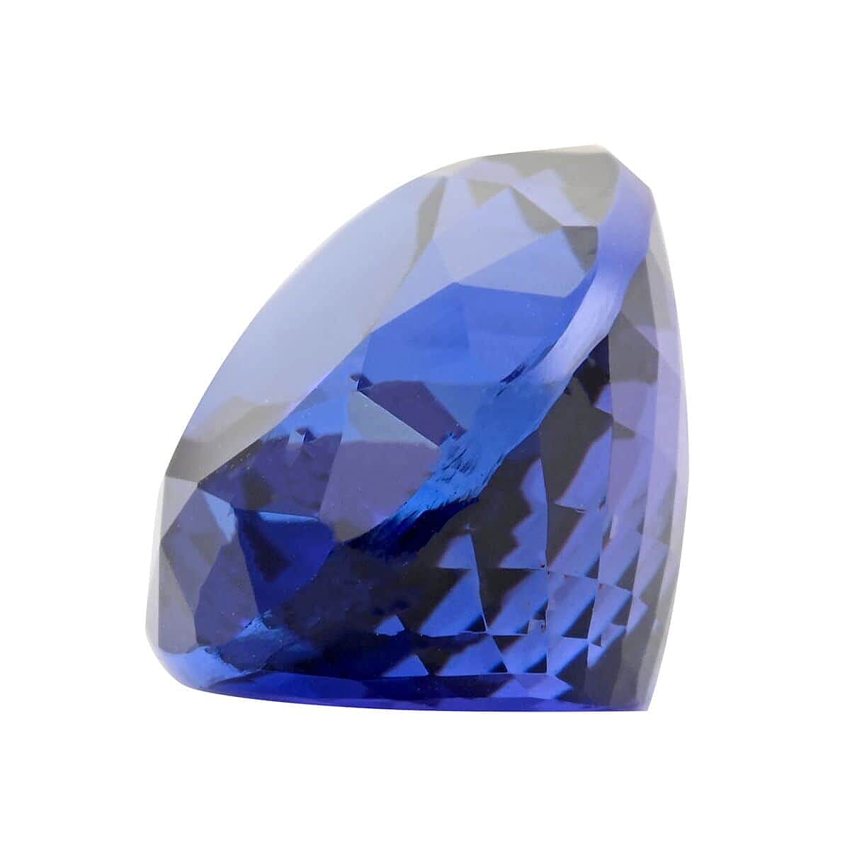 Certified and Appraised AAAA Tanzanite Loose Gemstone (Ovl Shape) 22.08 ct.