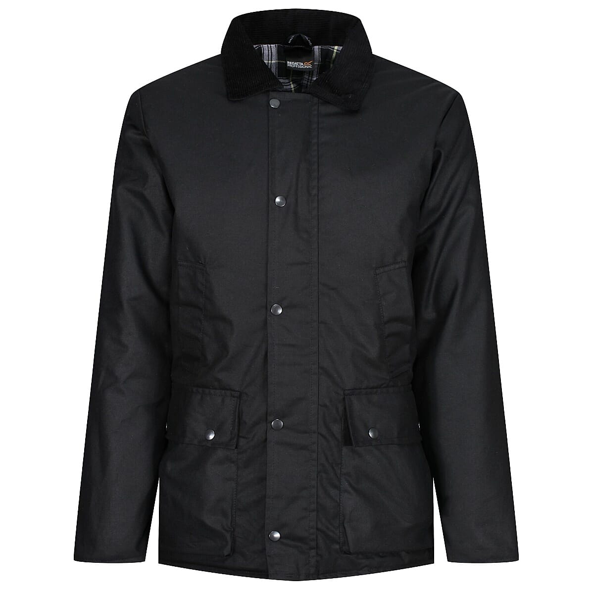 REGATTA Mens Pensford Wax Jacket (Size M) - Black