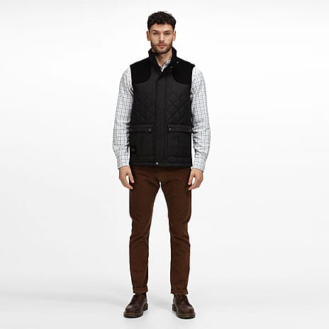 Polyester Gilet  - Black