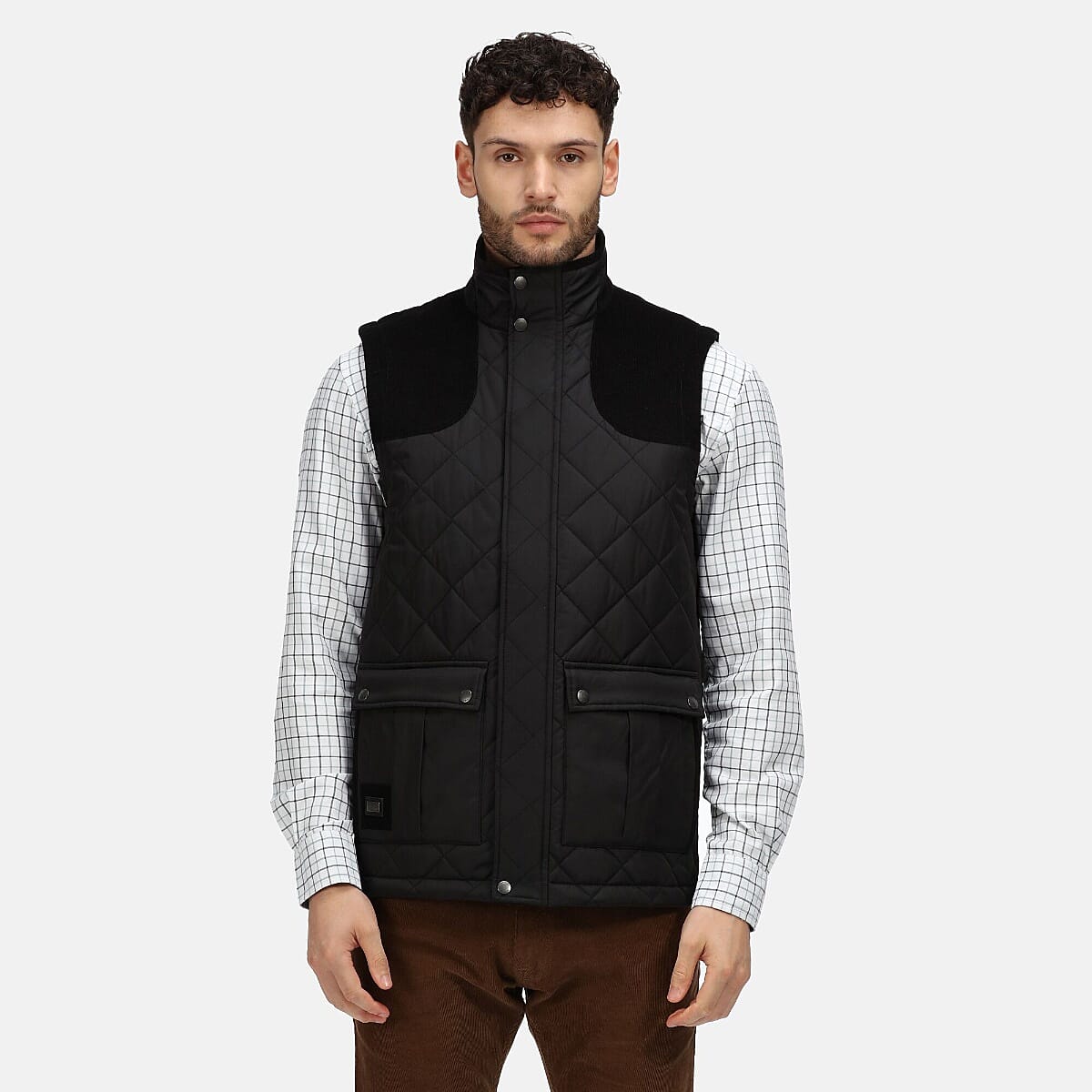 REGATTA Mens Padbury Insulated Bodywarmer (Size M) - Black