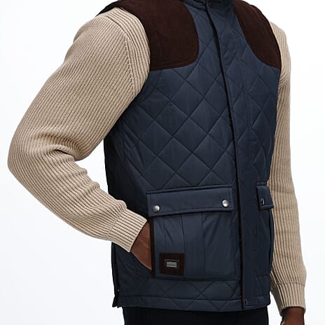 Polyester Gilet  - Navy