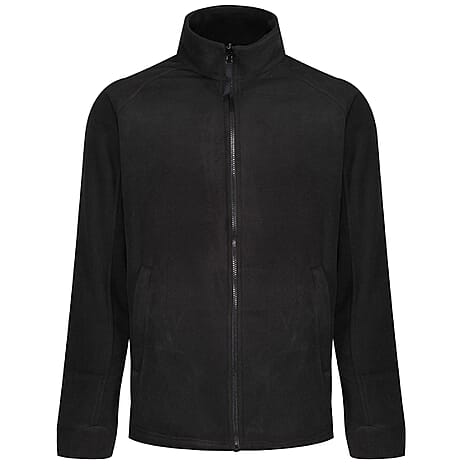 REGATTA Thor III Mens Zip Through Fleece (Size S) - Black