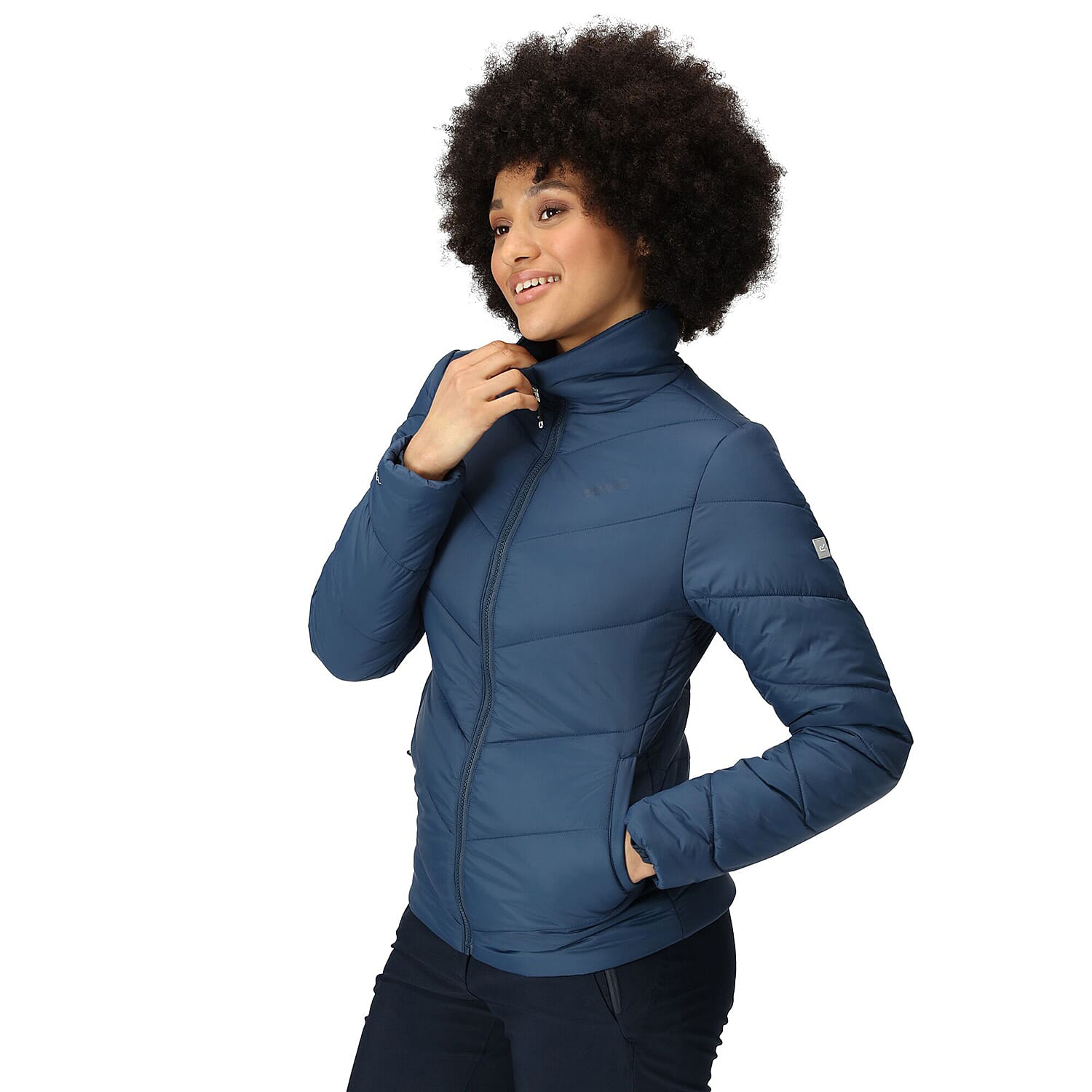 REGATTA Womens Freezeway IV Insulated Jacket (Size 10) - Blue