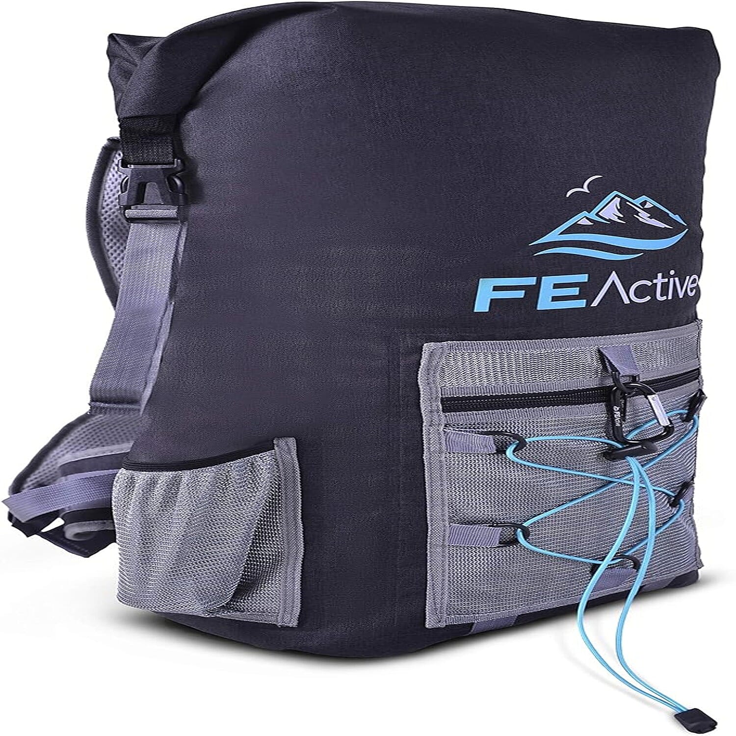 FE Active Dolomiti 35L Cooler Dry Bag Backpack - Black & Teal