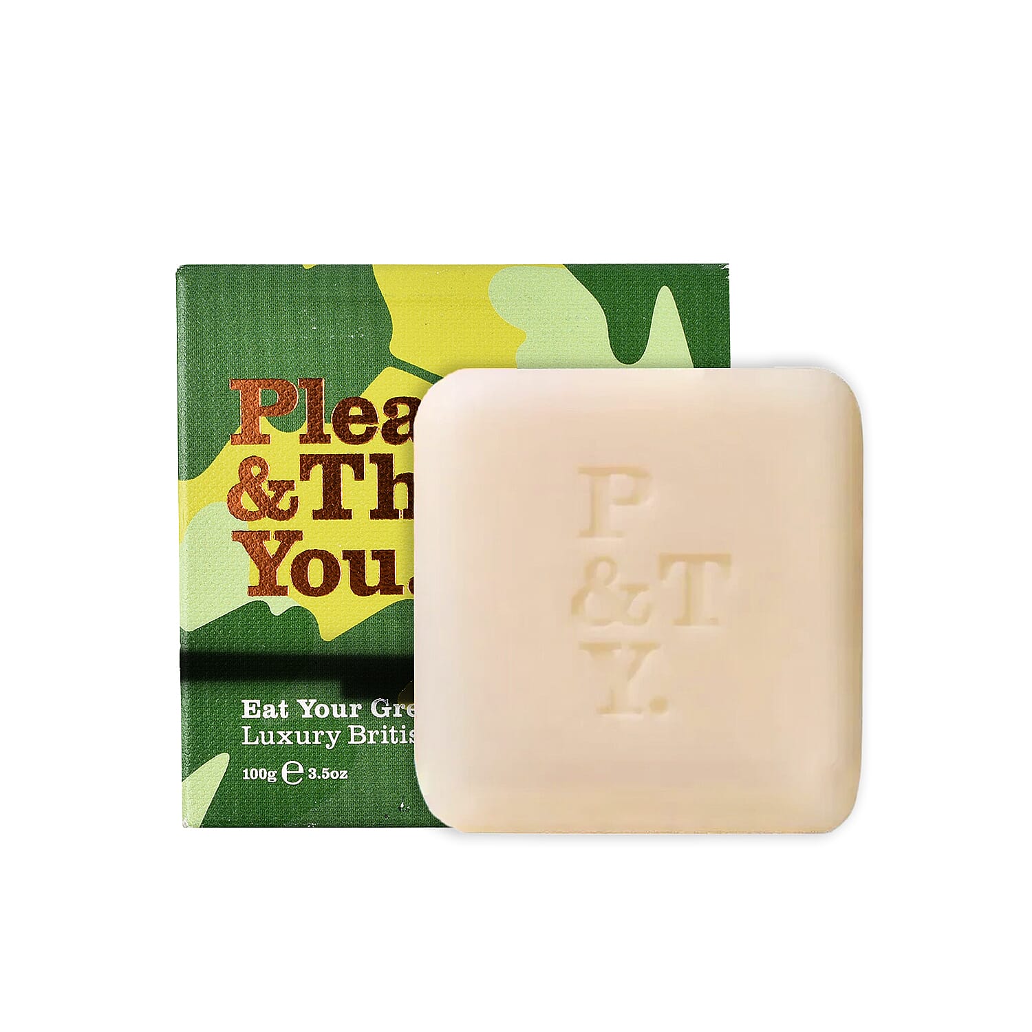 Please & Thank You Eat Your Greens Luxury British Soap 100gm