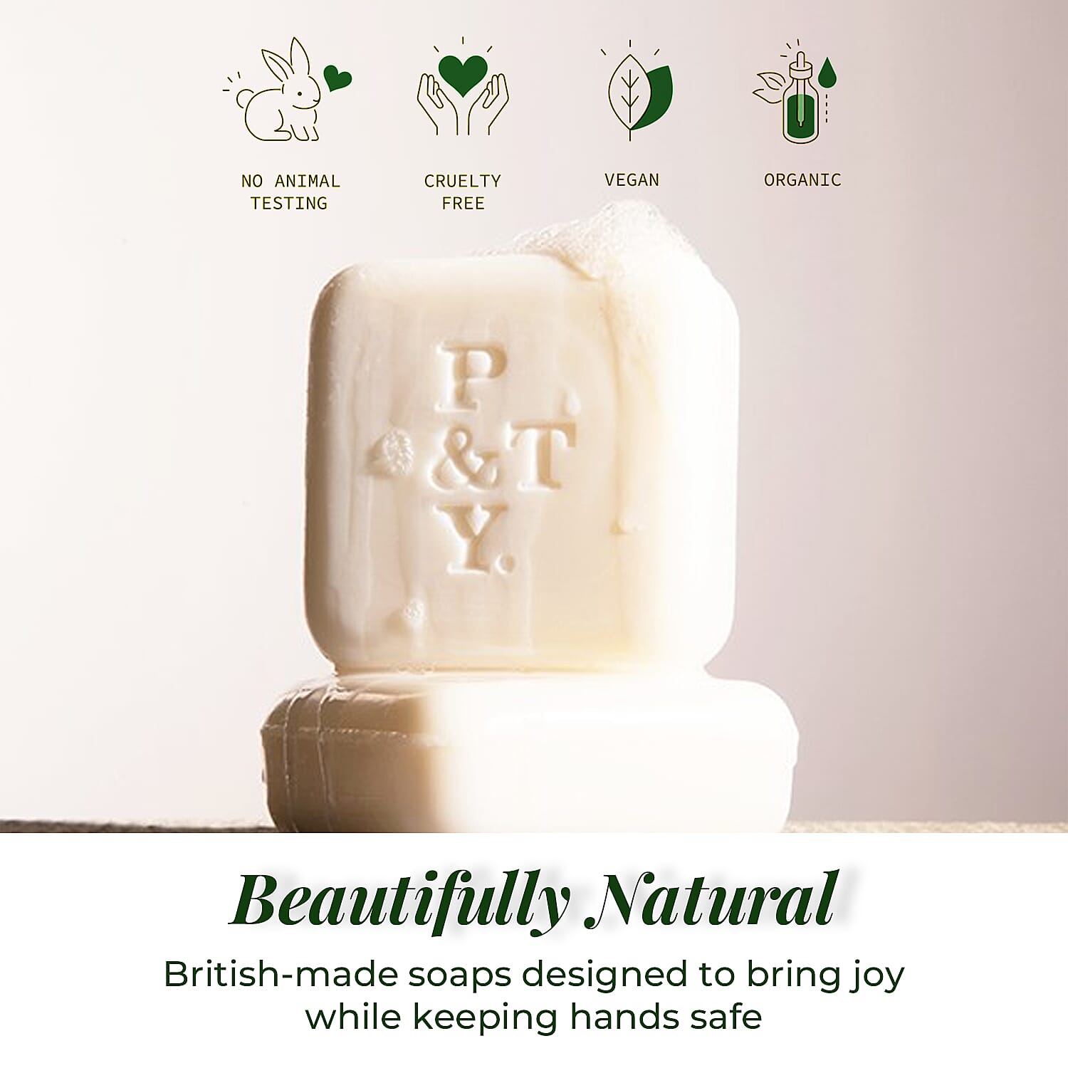Please & Thank You Eat Your Greens Luxury British Soap 100gm