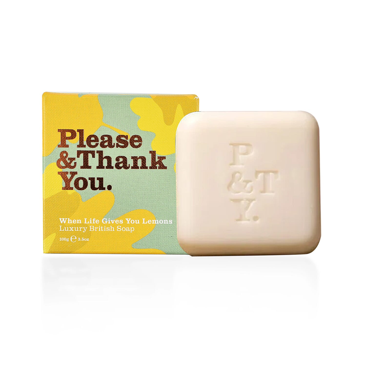 Please & Thank You When Life Gives You Lemon Luxury British Soap 100gm