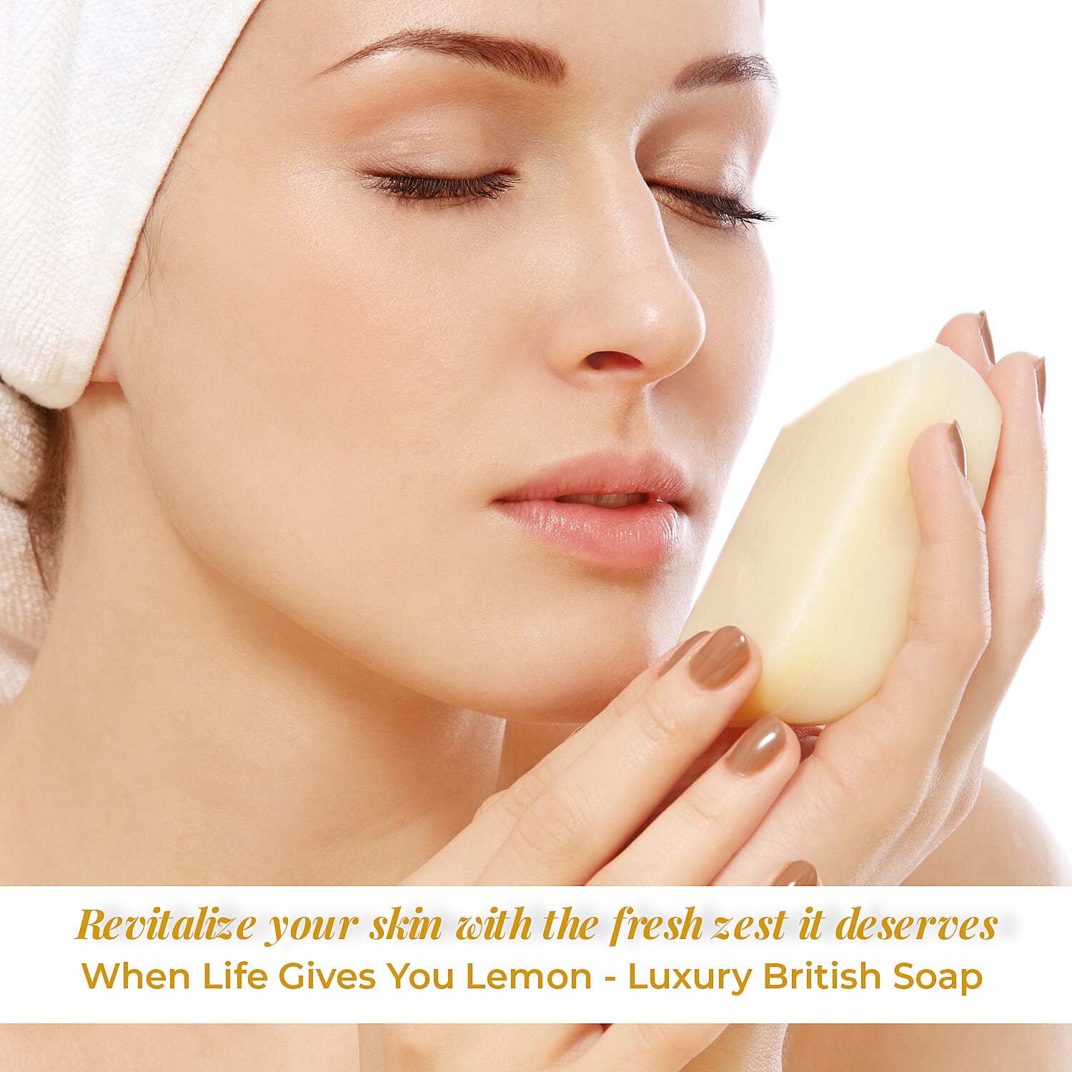 Please & Thank You When Life Gives You Lemon Luxury British Soap 100gm