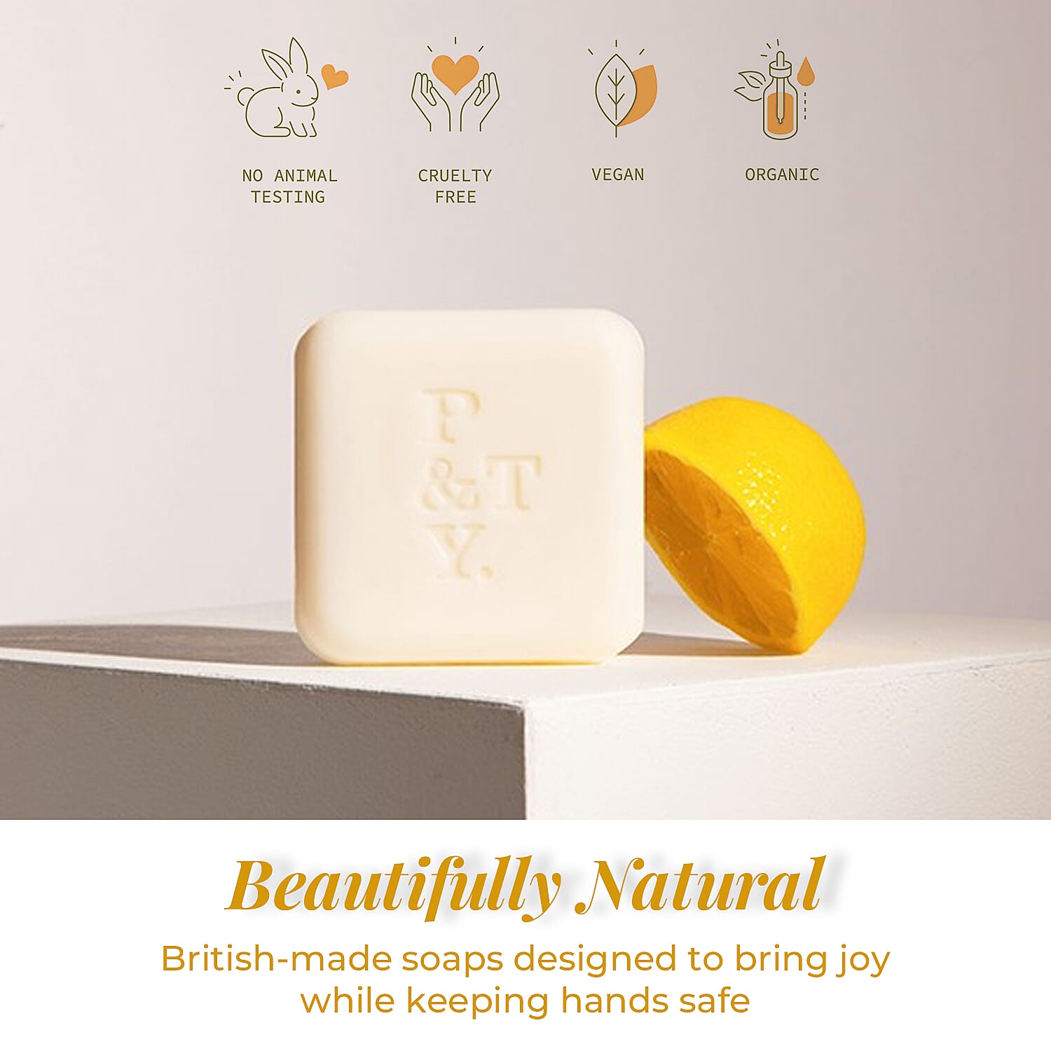 Please & Thank You When Life Gives You Lemon Luxury British Soap 100gm