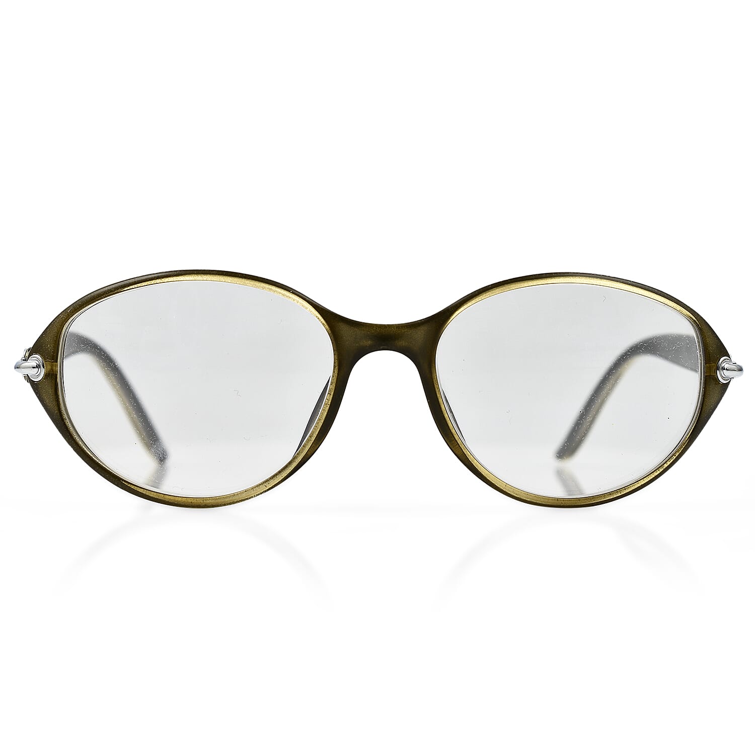 Christian Dior Oval Readers (Power 2.0) - Green