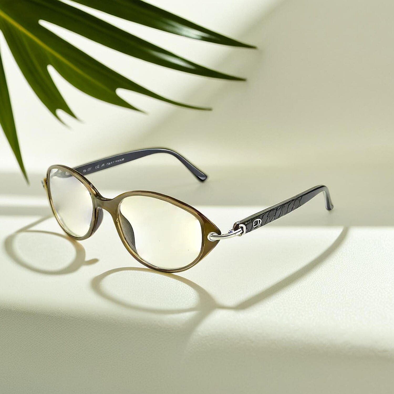 Christian Dior Oval Readers (Power 2.0) - Green