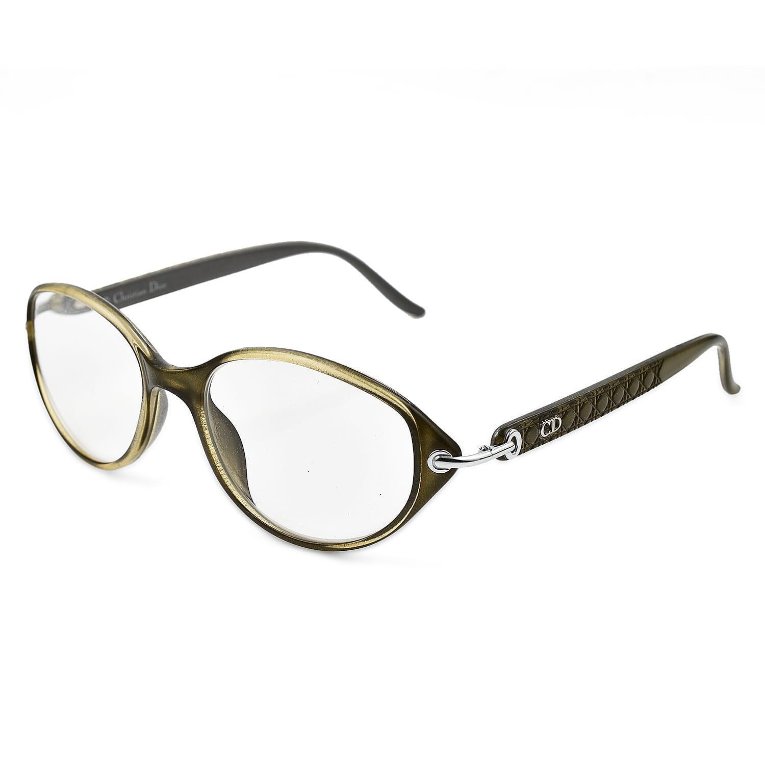 Christian Dior Oval Readers (Power 2.0) - Green