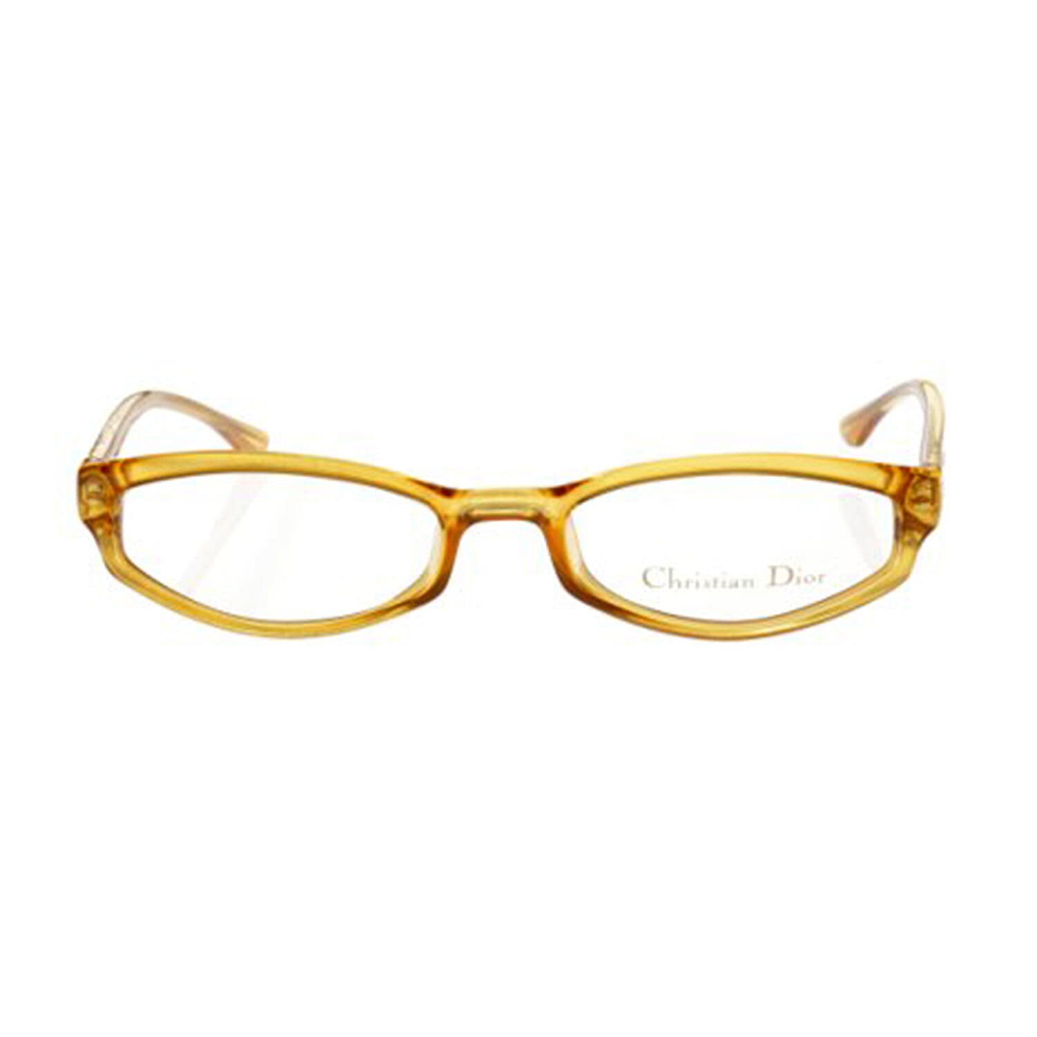 Christian Dior Oval Readers (Power 2.5) - Yellow