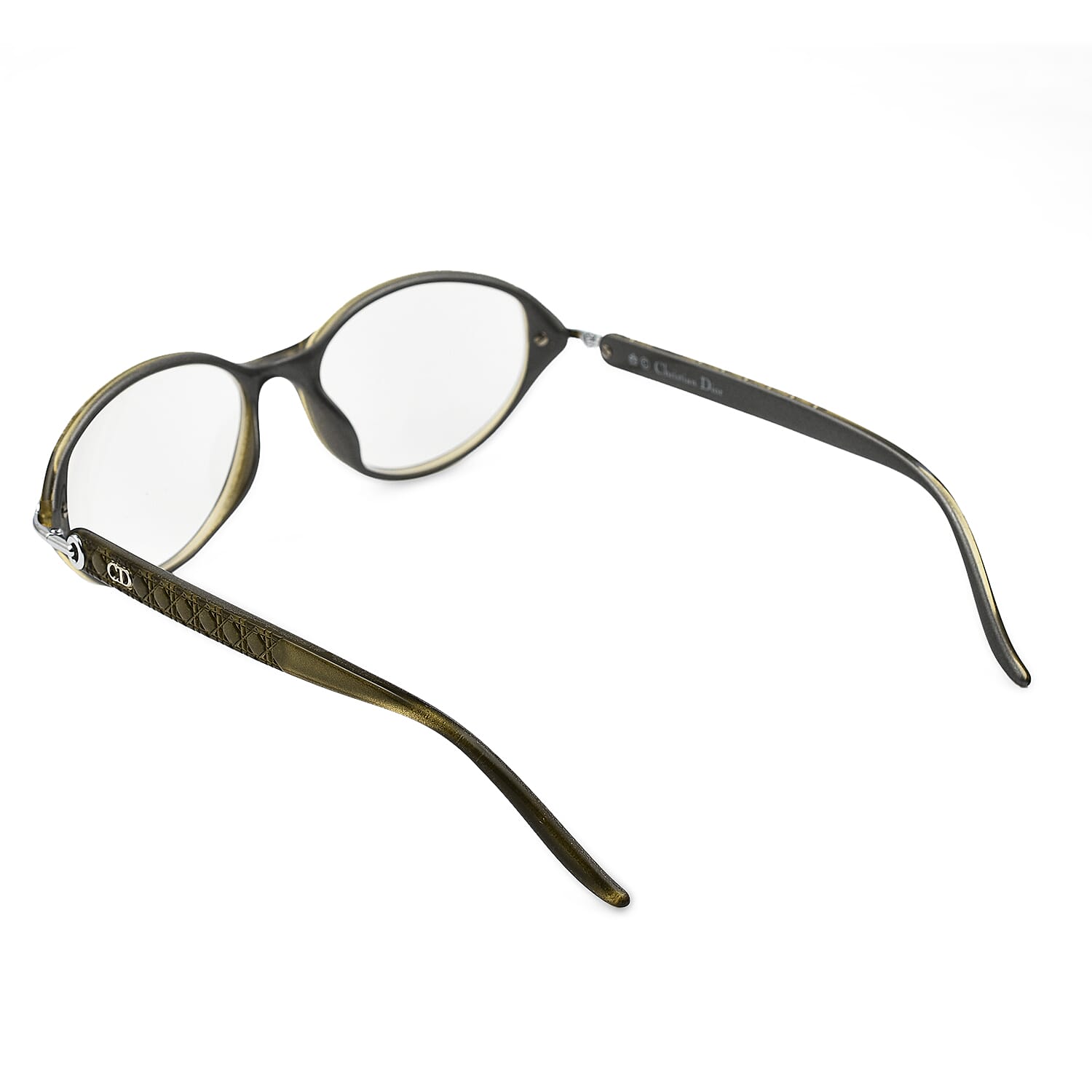 Christian Dior Oval Readers (Power 2.5) - Green