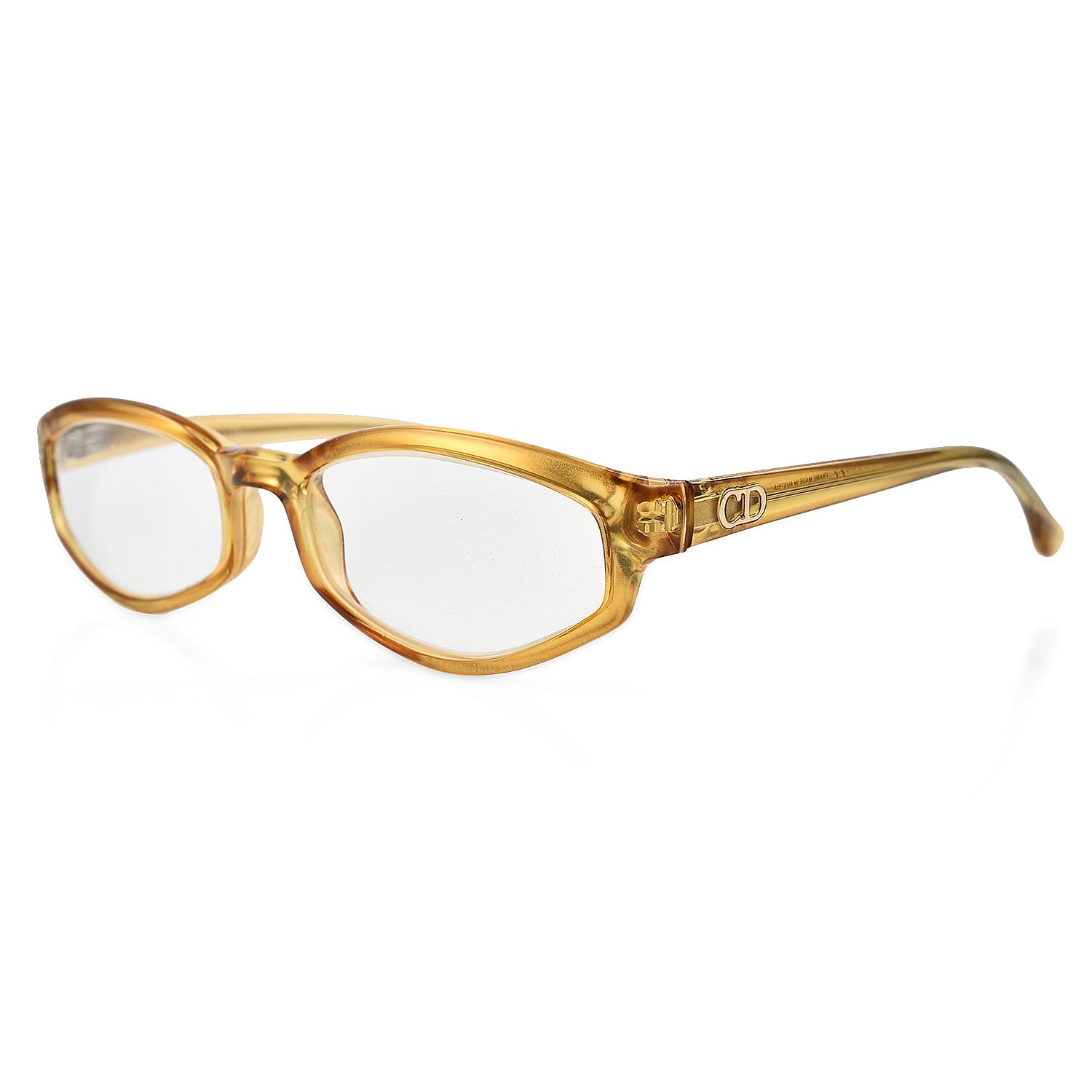 Christian Dior Oval Readers (Power 3.0) - Yellow