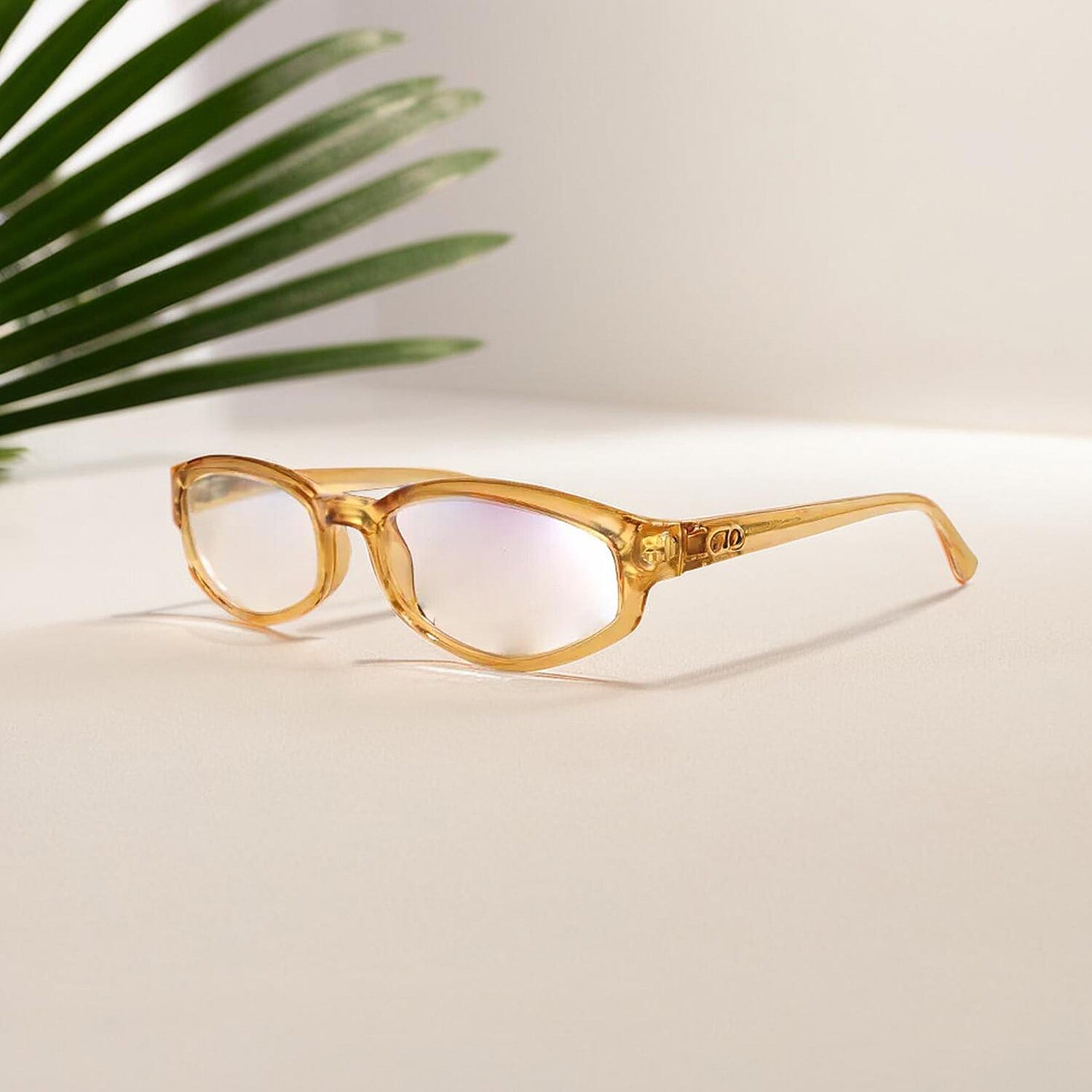 Christian Dior Oval Readers (Power 3.5) - Yellow