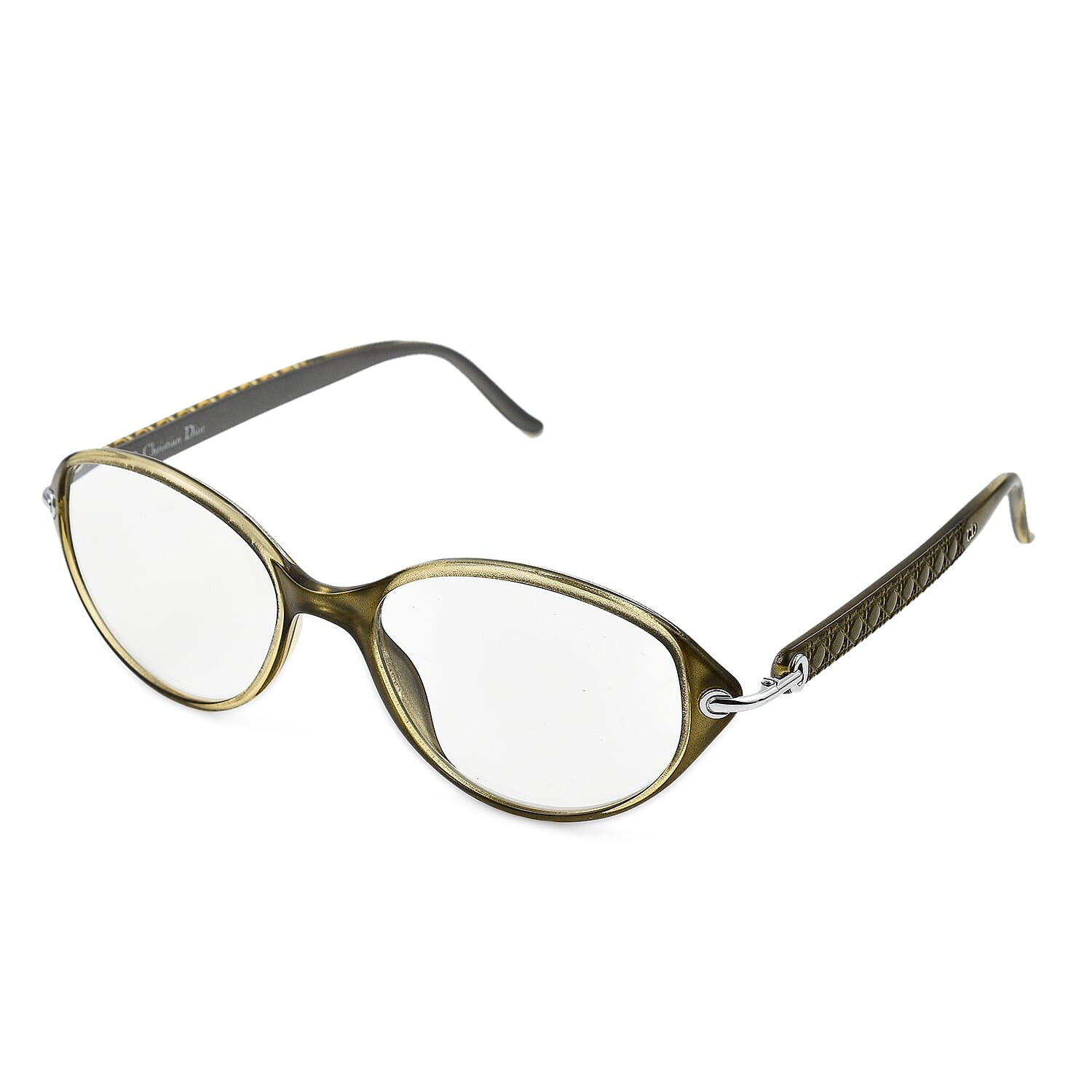 Christian Dior Oval Readers (Power 3.5) - Green