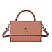 Genuine Leather Crocodile Embossed Crossbody Bag