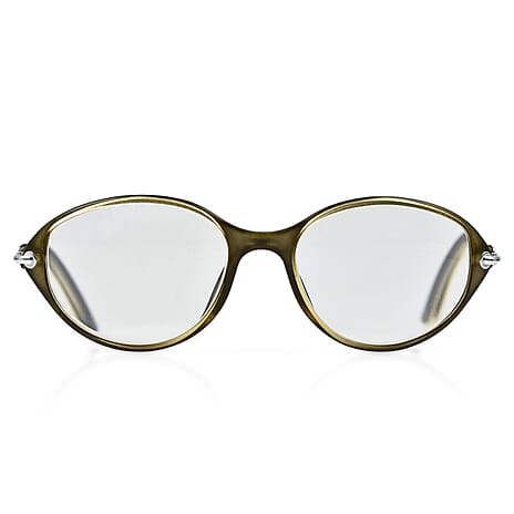 Christian Dior Oval Readers (Power 4.0) - Green
