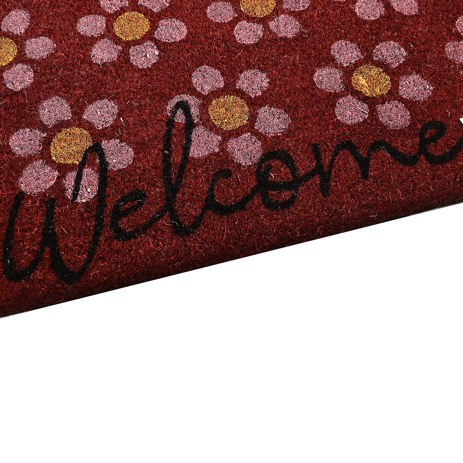  Welcome Home Coir Door Mat - Brown