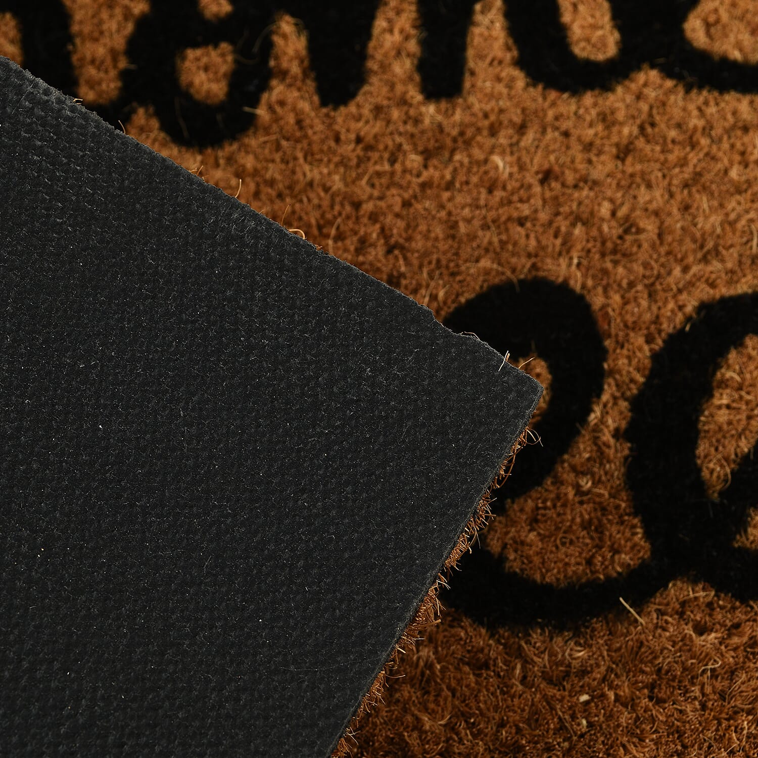 Home Sweet Home Coir Door Mat (Size 45x75 cm) - Brown