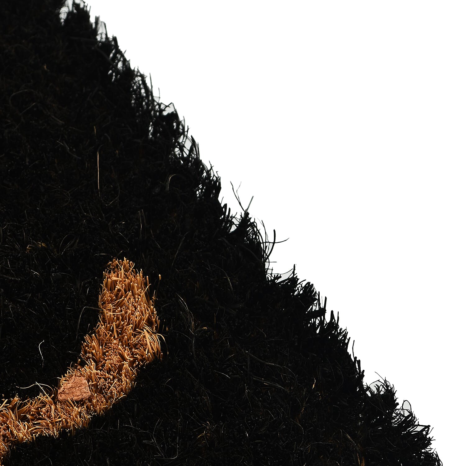 Coir Rug and Door Mat (Size 45x75 ) - Brown