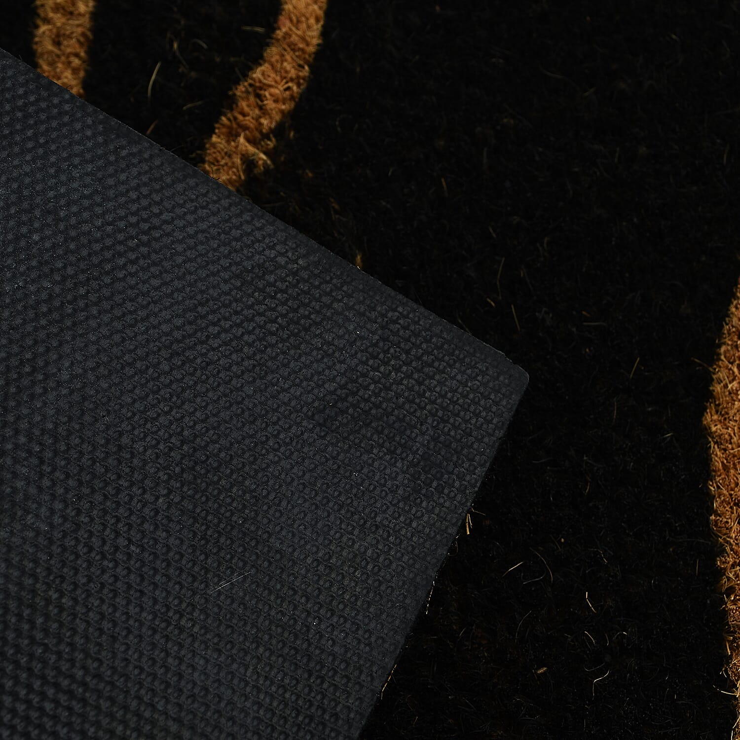 Coir Rug and Door Mat (Size 45x75 ) - Brown