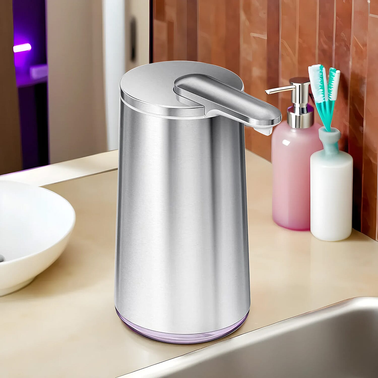 Simplehuman Brushed Stainless Steel Foam Sensor Pump