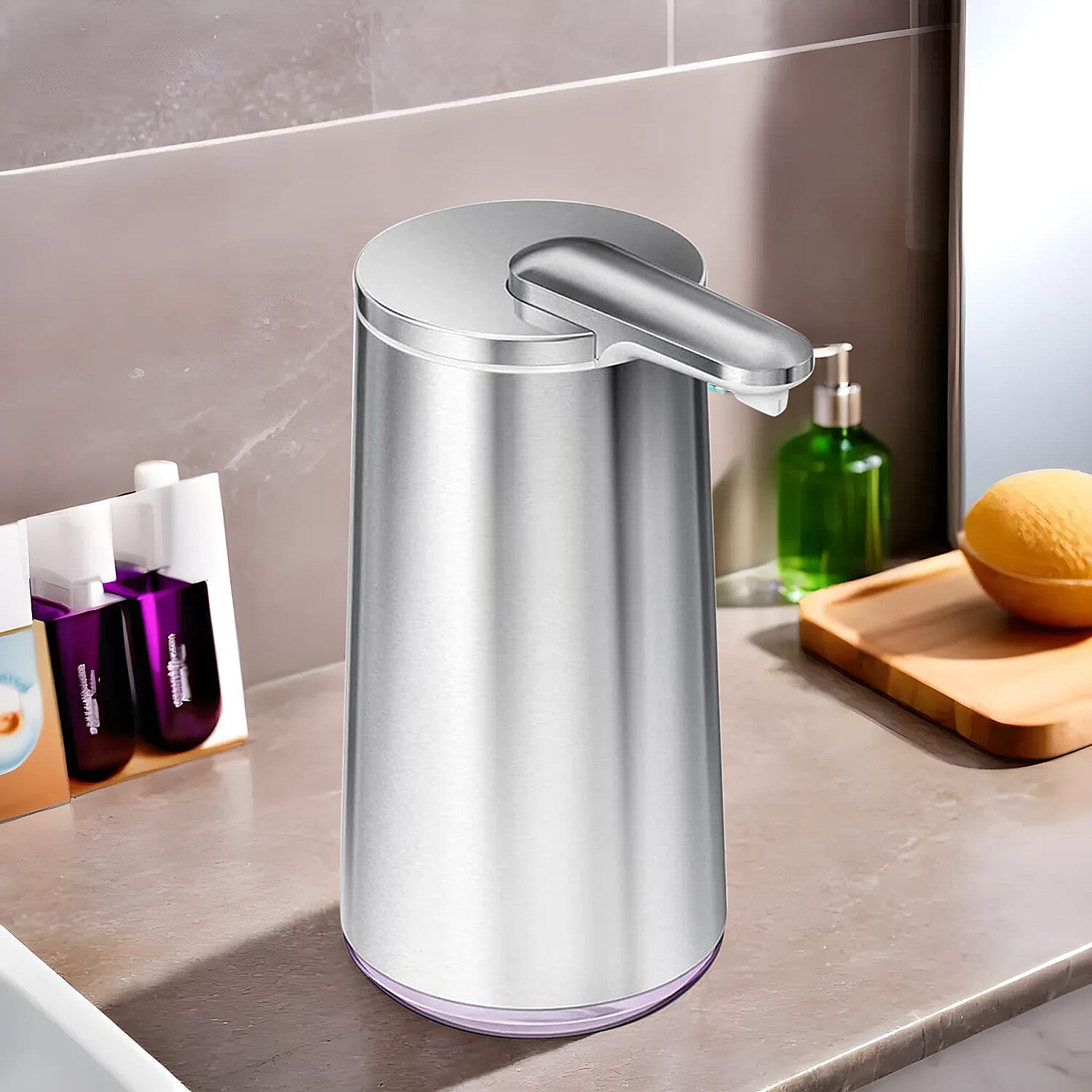 Simplehuman Brushed Stainless Steel Foam Sensor Pump