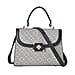 PU Printed Crossbody Bag with Handle drop with Detachable Strap