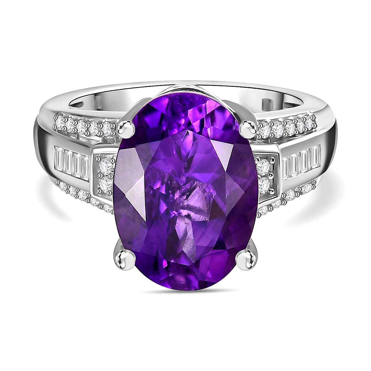 Premium Moroccan retailer Amethyst. Multi Gemstone Ring.