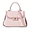 PU Printed Crossbody Bag with Handle drop with Detachable Strap