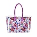 Floral Pattern Fringed Tote Bag with Handle Drop