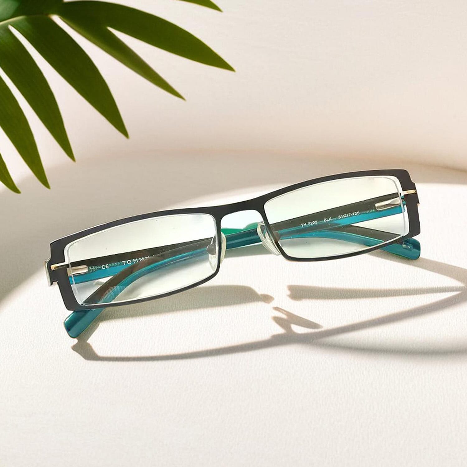 TOMMY HILFIGER Unisex Rectangular Readers