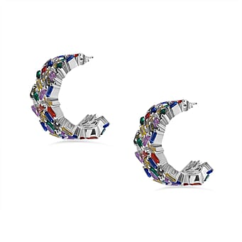 https://tjcuk.sirv.com/Products/77/2/7726486/Multi-Colour-Cubic-Zirconia-Fire-Cracker-Hoop-Earrings-in-Rhodium-Over_7726486_3.jpg?w=342&h=342