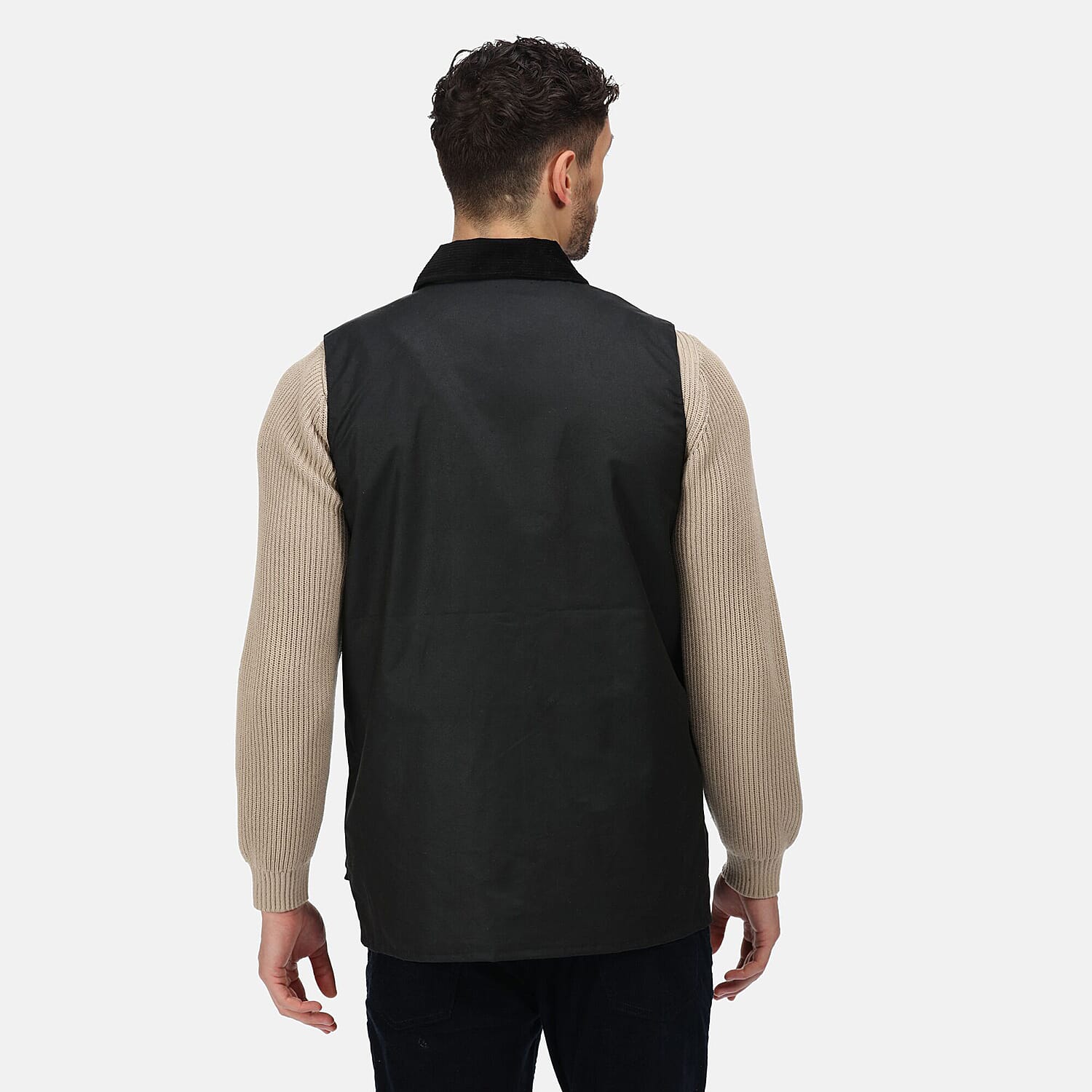 Regatta Mens Banbury Wax Bodywarmer (Size S) - Black