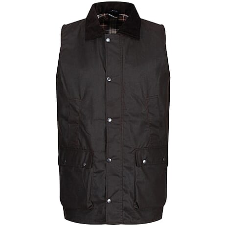Regatta Mens Banbury Wax Bodywarmer (Size XXL) - Brown