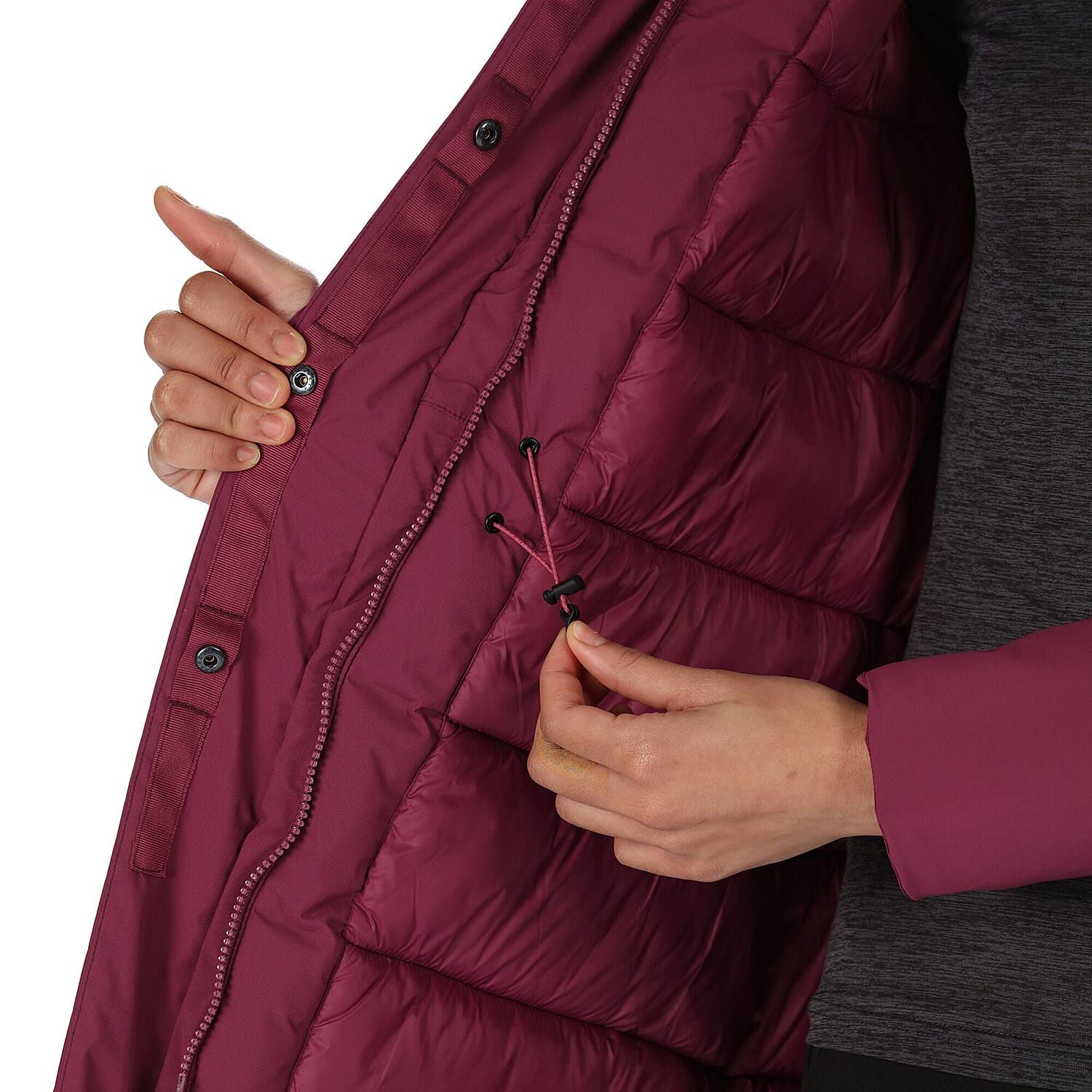 Regatta Insulated Padded Womens Yewbank Jacket Plum - Size 8